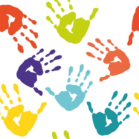 Hand Print Painting - ClipArt Best