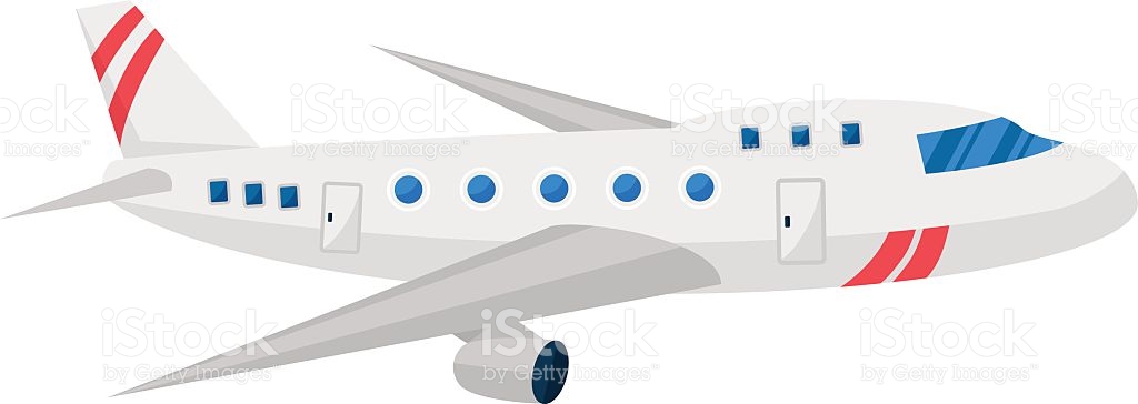 Airplane Vector Illustration stock vector art 612522150 | iStock