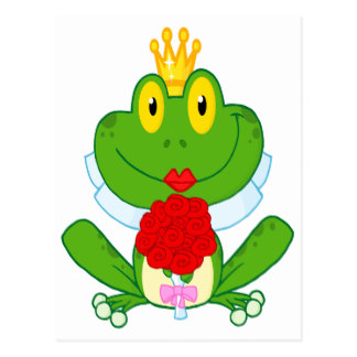 Cute Cartoon Frog Postcards | Zazzle