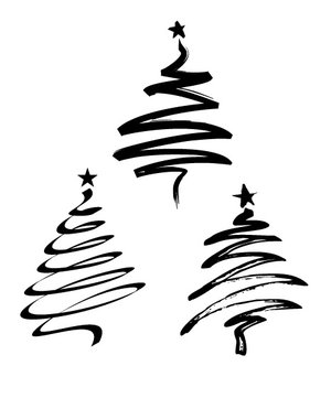 Christmas tree vector image | Vector