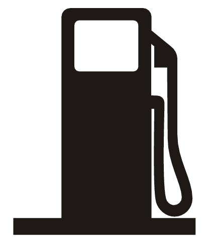 Gas station pump clipart