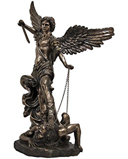 Amazon.com: Large Archangel St Michael Statue H: 2ft & 3in (27 ...