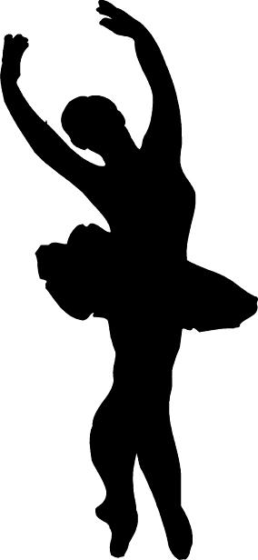 Black Ballerina Clipart