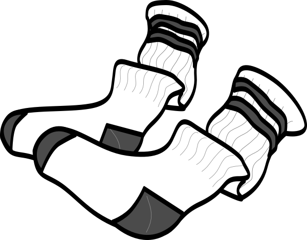 Socks clip art - vector clip art online, royalty free & public domain