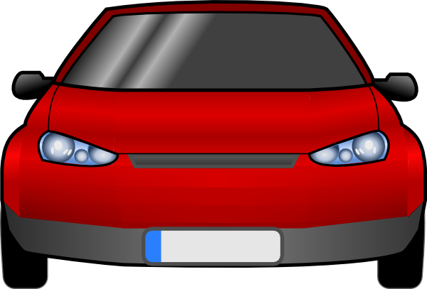 Car Front clip art Free Vector / 4Vector