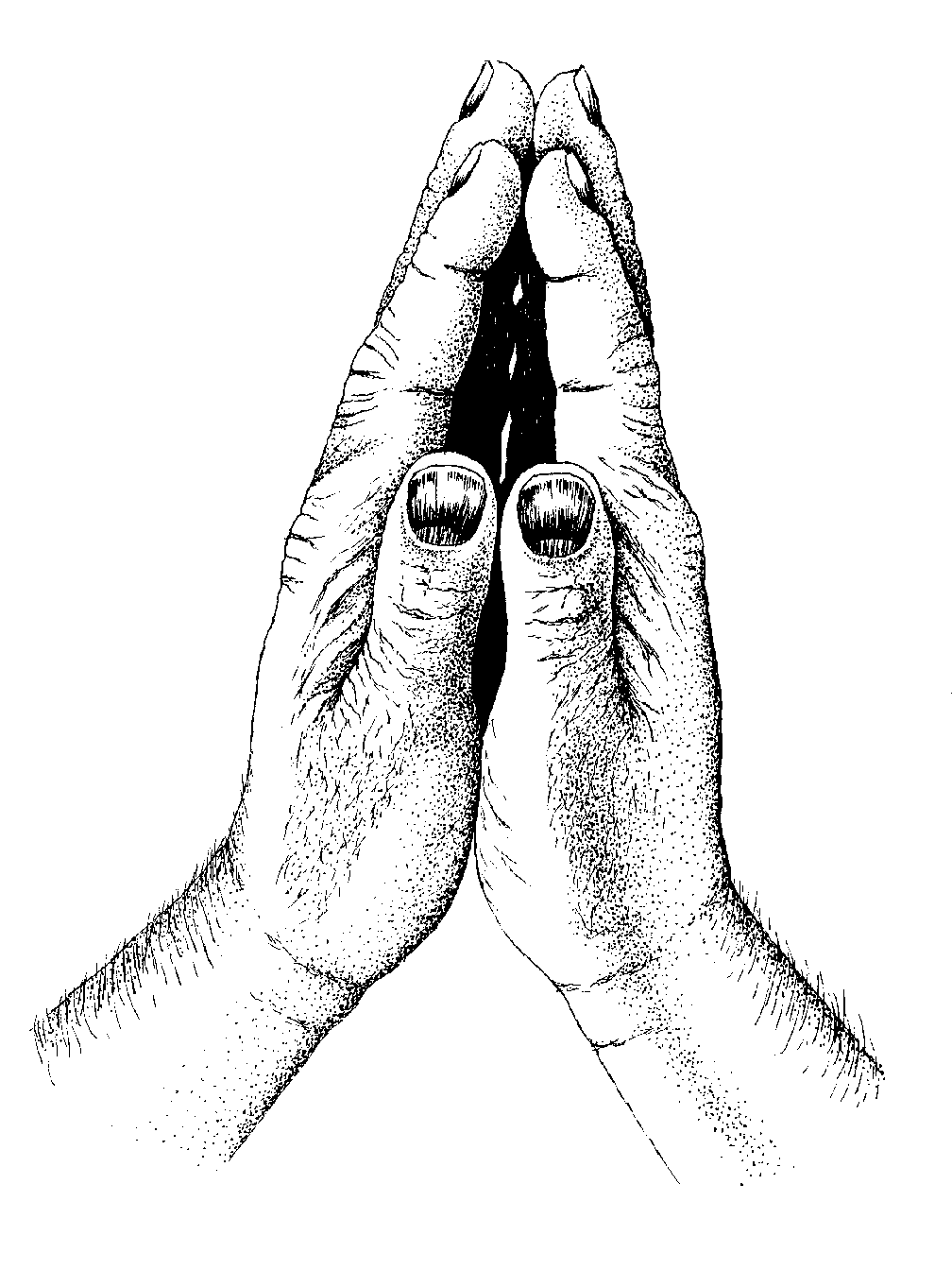 praying hands clip art