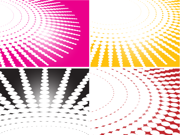 Spiral Halftone Background Vector Illustration | 123Freevectors