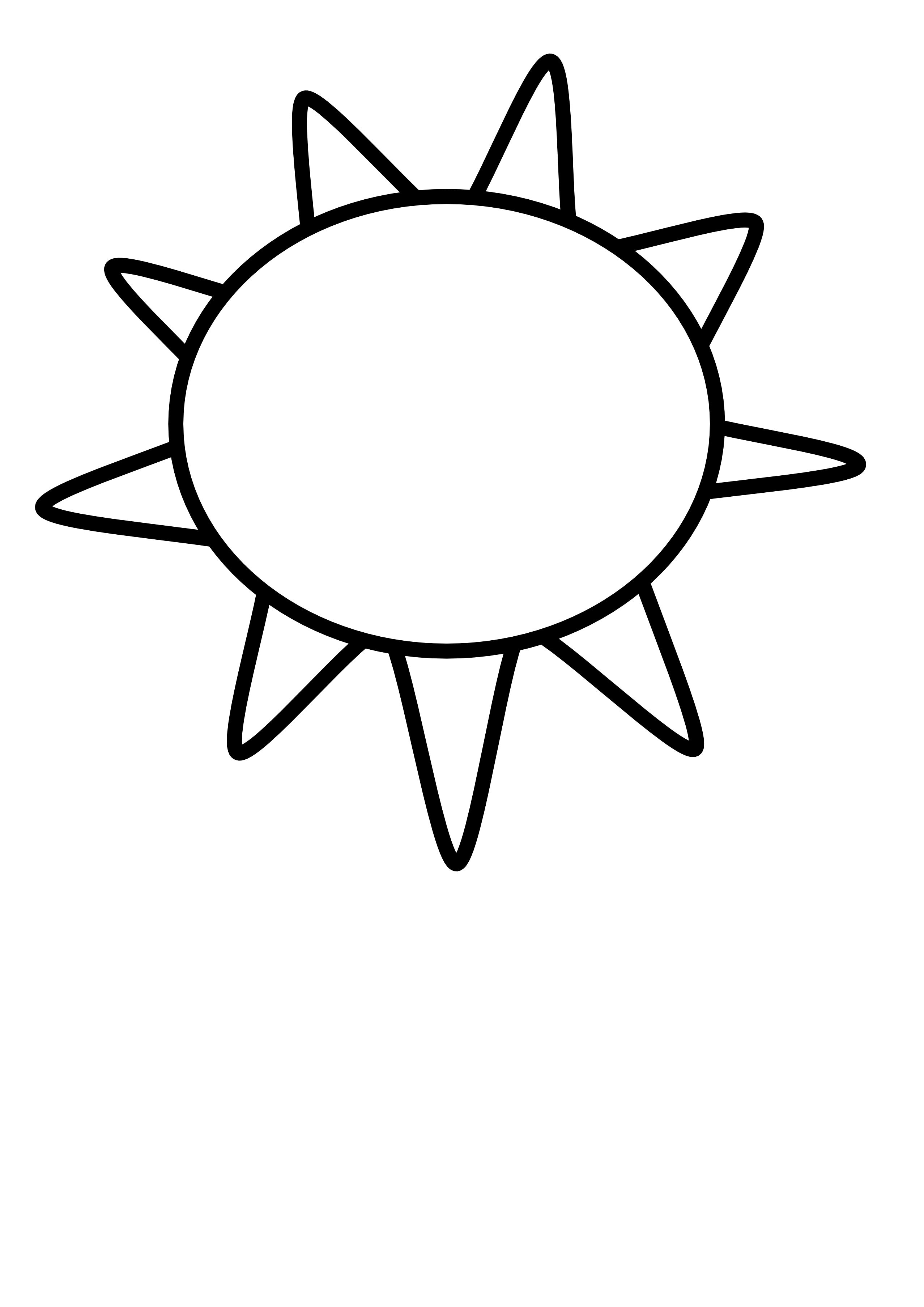 Sun Clipart Black And White - Free Clipart Images