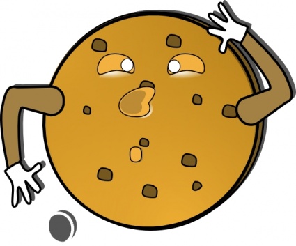 Crazy Cookie clip art - Download free Other vectors