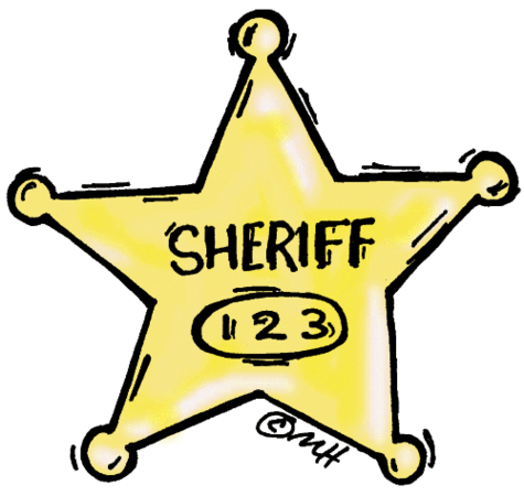 Sheriff Star Clip Art Clipart - Free to use Clip Art Resource