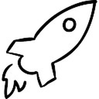 Rocket Outline Vectors, Photos and PSD files | Free Download