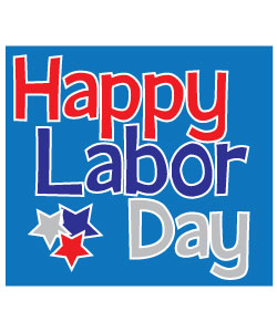 Happy Labor Day Clip Art - Tumundografico