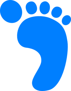 Footprints Clip Art - Tumundografico