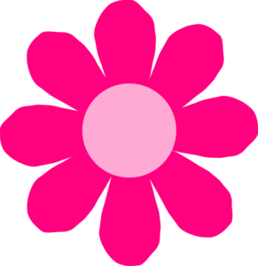 Pink Daisy Flower Clipart - Free Clipart Images