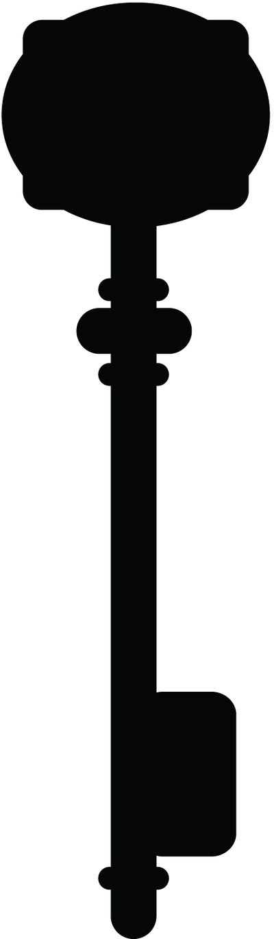 Skeleton Key Silhouette : 03 - ClipArt Best - ClipArt Best