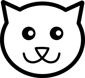 Cat Line Art clip art - vector clip art online, royalty free ...