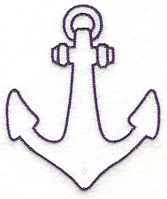 Simple Anchor Outline - ClipArt Best