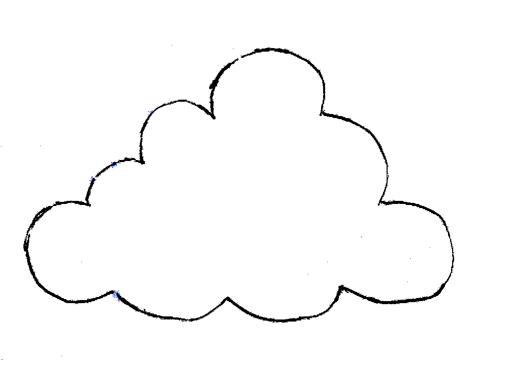 Cloud Template Printable ClipArt Best