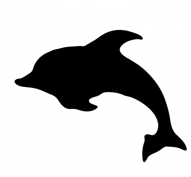 Dolphin Silhouette - ClipArt Best