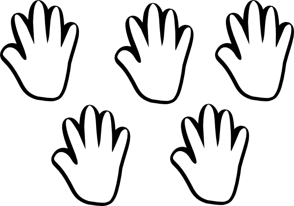 Hand Template Printable Free Download
