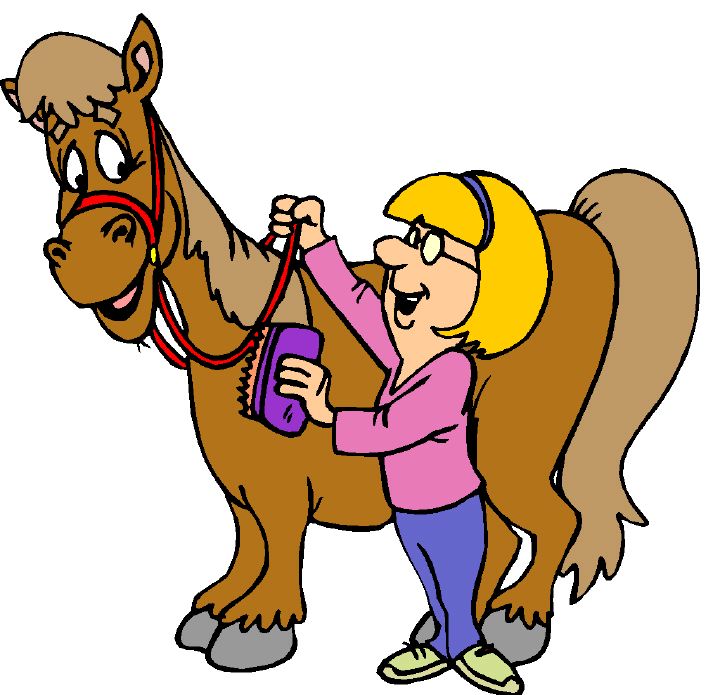 Horse trainer clipart