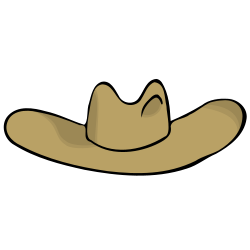 Cartoon Cowboy Hats Clip Art - ClipArt Best