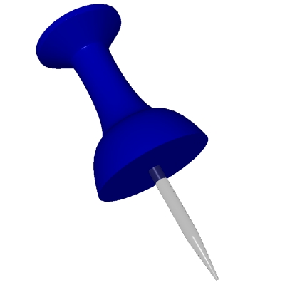 Push pin clip art