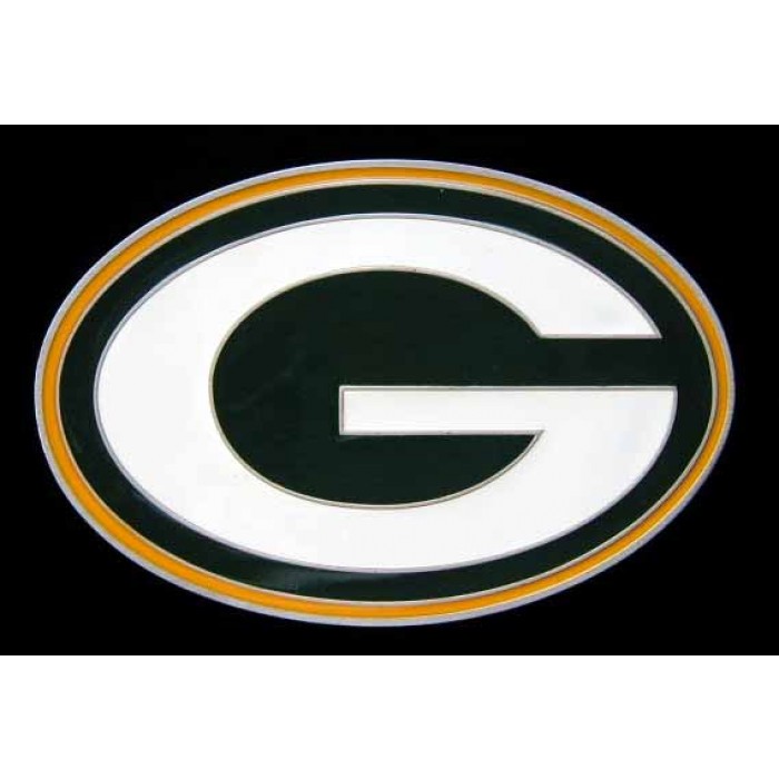 Green Bay Packers Logo Belt Buckle | BeltBuckle.com