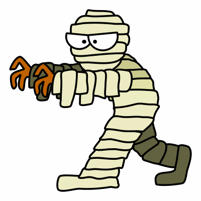 Cartoon mummy clipart images