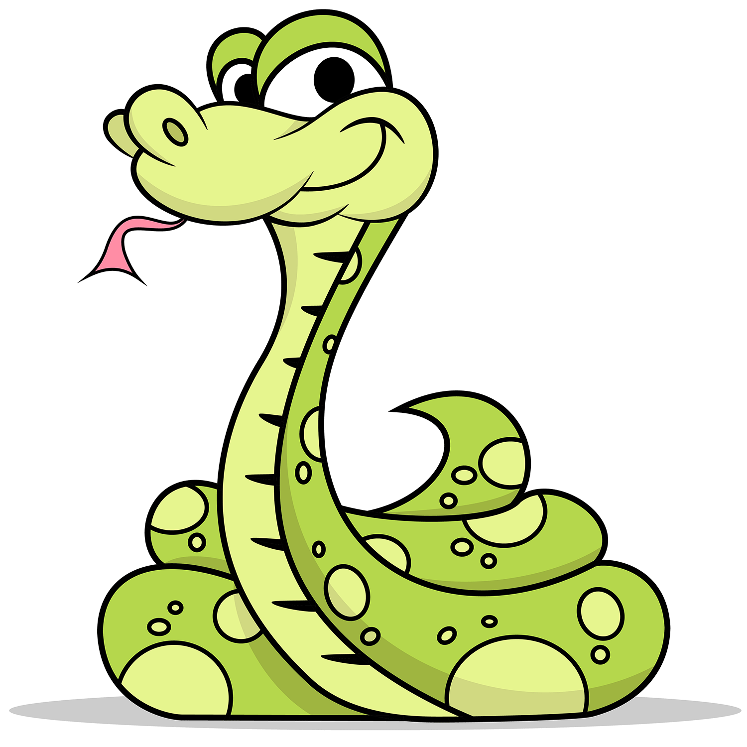 Snake cartoon clipart