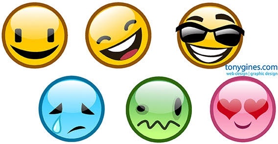 Emoticons vector Free vector in Adobe Illustrator ai ( .ai ...