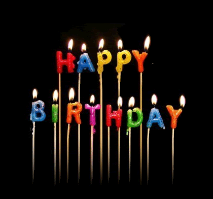 Birthday Candles Lit Gif - ClipArt Best