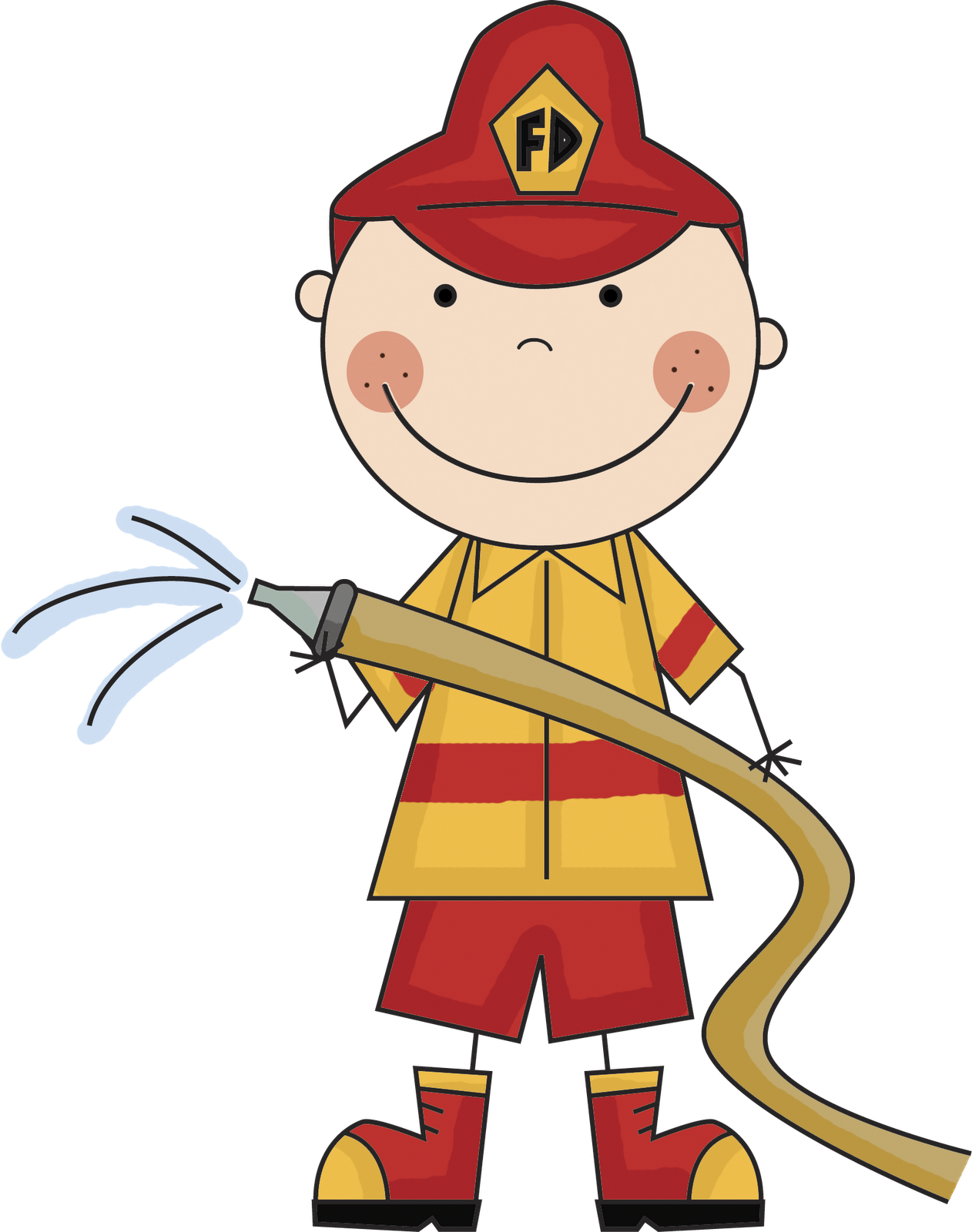 Fireman Clipart - Tumundografico