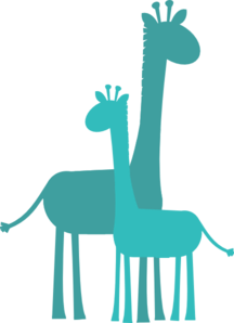 Giraffe clipart baby shower