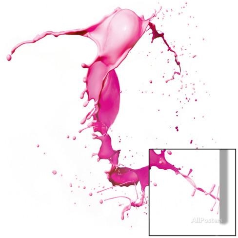 Pink Splash Prints - by AllPosters.ie