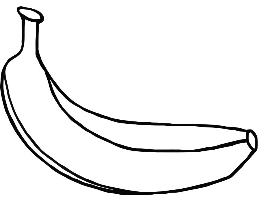 Banana Tree Coloring ClipArt Best