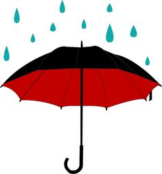 Clipart umbrella rain