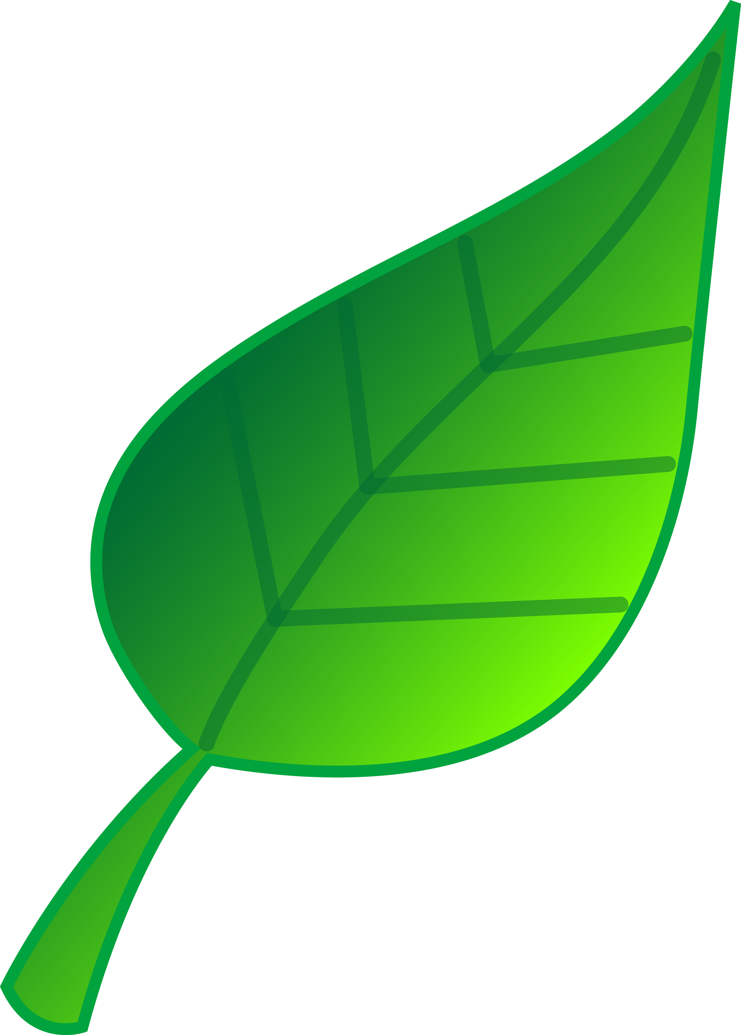 Leaf design clip art