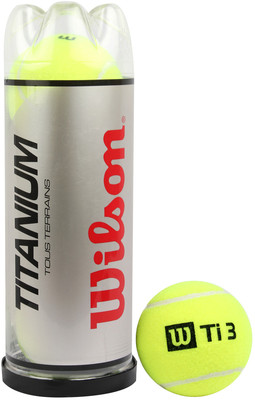 Wilson WRT1021 Titanium Tennis Ball (Pack of 3)