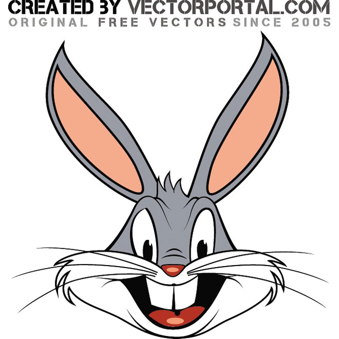 Bugs Bunny Free Vector | 123Freevectors