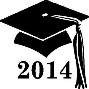 Graduation cap clipart 2014