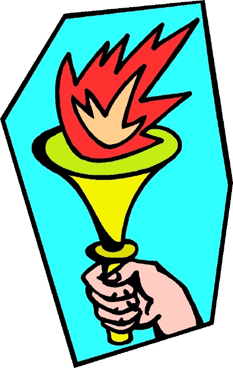 Olympic Torch Clipart