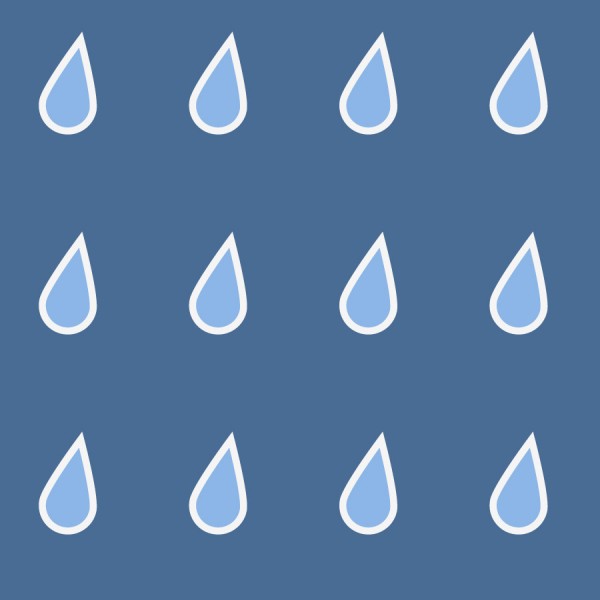 Raindrop Seamless Patterns | Vector Tiles