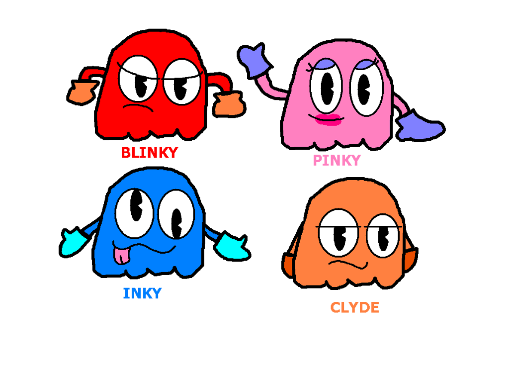 Image - Pac-Man Ghosts.PNG - Sonic News Network, the Sonic Wiki