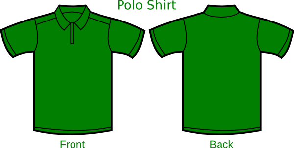 Polo Shirt clip art - vector clip art online, royalty free ...