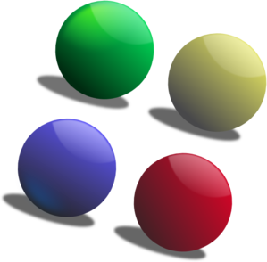 Colour Balls clip art - vector clip art online, royalty free ...