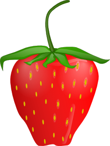 Strawberry 13 Clip Art - vector clip art online ...