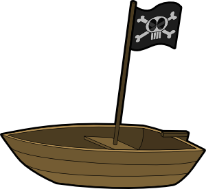 Pirats Boat Clip Art - vector clip art online ...