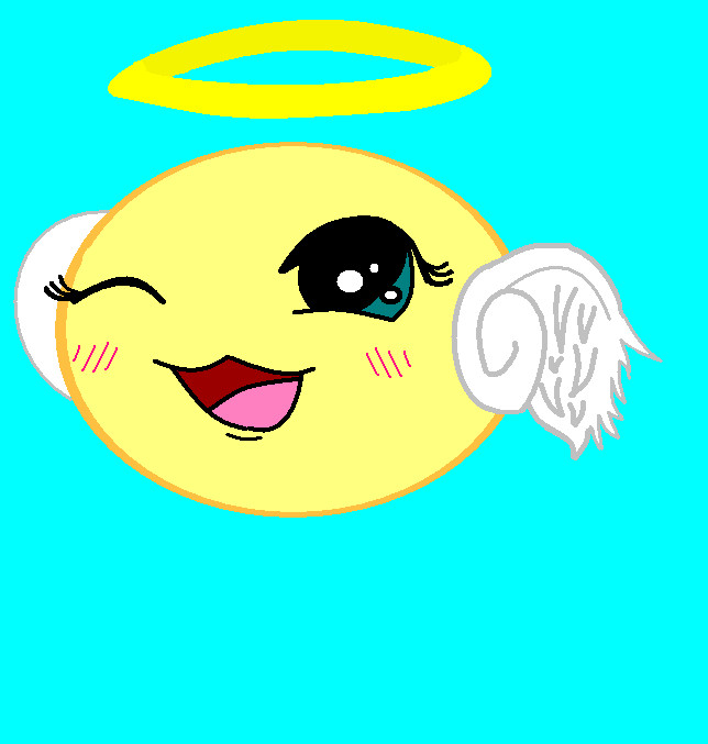 Happy Face Angel - ClipArt Best