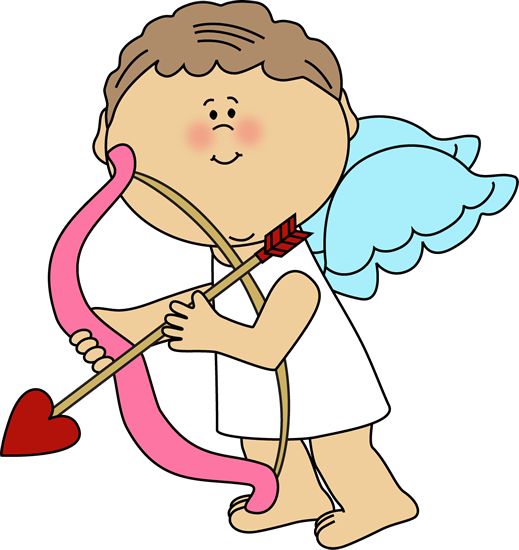 Valentines day cupid clipart